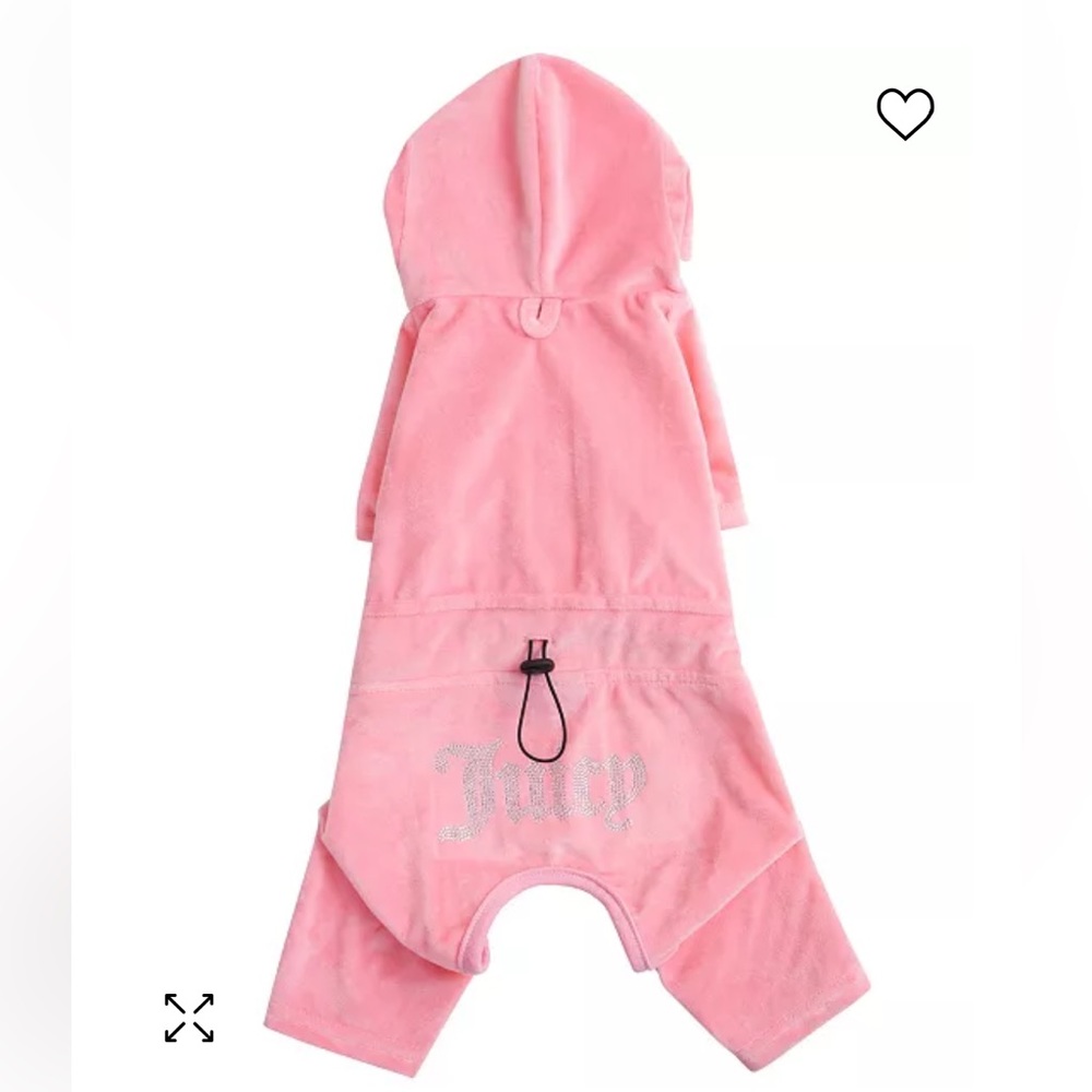 Juicy Couture Pink Track Suit for dogs